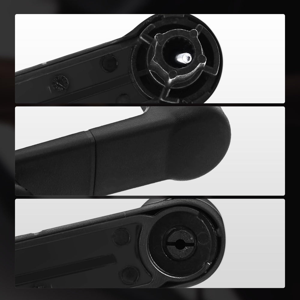 A-Premium window crank left for Mazda B2300, durable plastic construction