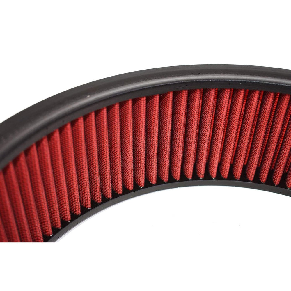 Premium red cotton fiber media associated with A-Team Performance