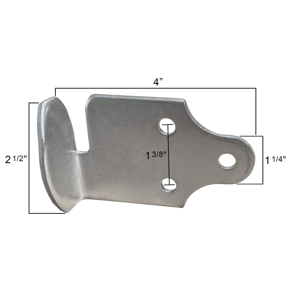 AA 8-sets bracket mounted on wood demonstrating right-angle support.