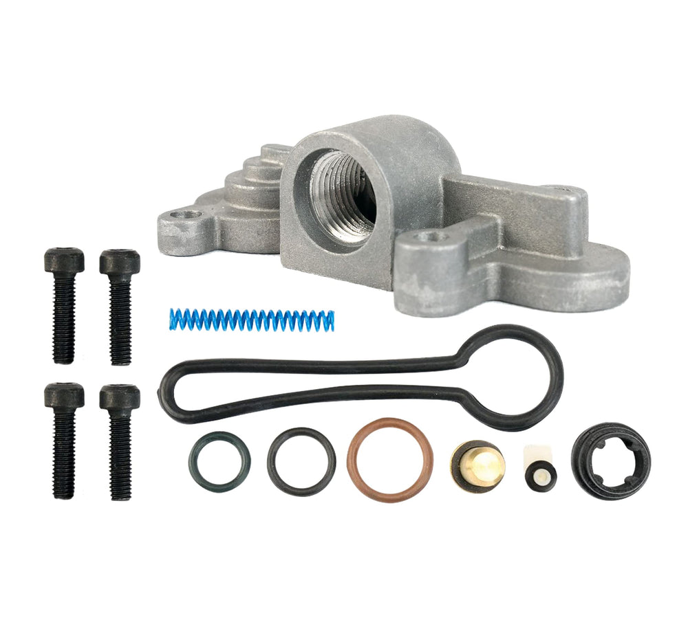AA Ignition 6.0 blue spring kit installation for improved fuel pressure delivery.