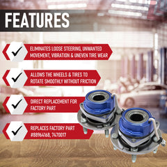 AA Ignition ABS sensor cable preinstalled for quick replacement and reliable sensing