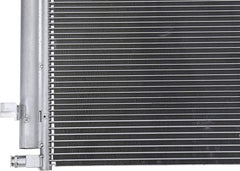 AA Ignition A/C condenser warranty tag emphasizes lifetime warranty support.