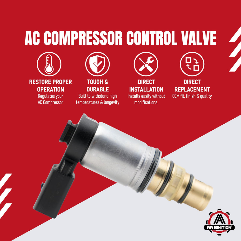 AA Ignition solenoid installed on compressor body for reliable operation