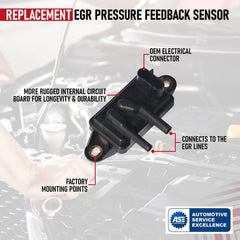 AA Ignition EGR sensor on Ford vehicle during installation