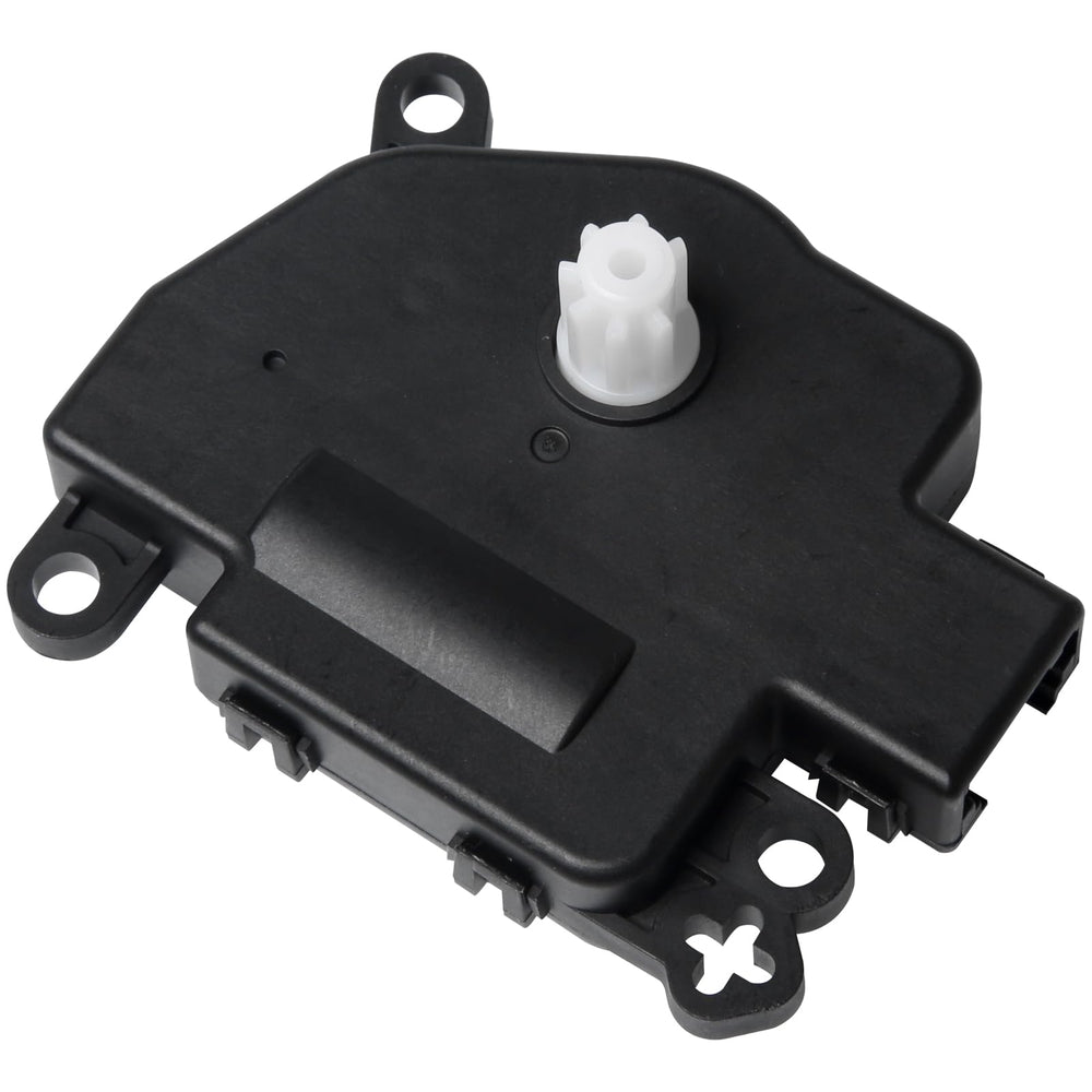 AA Ignition HVAC air door actuator front view, compact direct-fit design for quick installation.