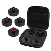 AA Ignition lifting jack pads 4-pack in storage case for Tesla vehicles.