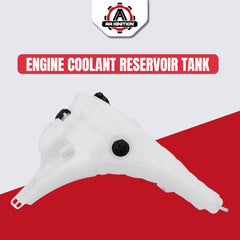AA Ignition coolant reservoir tank for M2 106, front angle, easy installation and compatibility