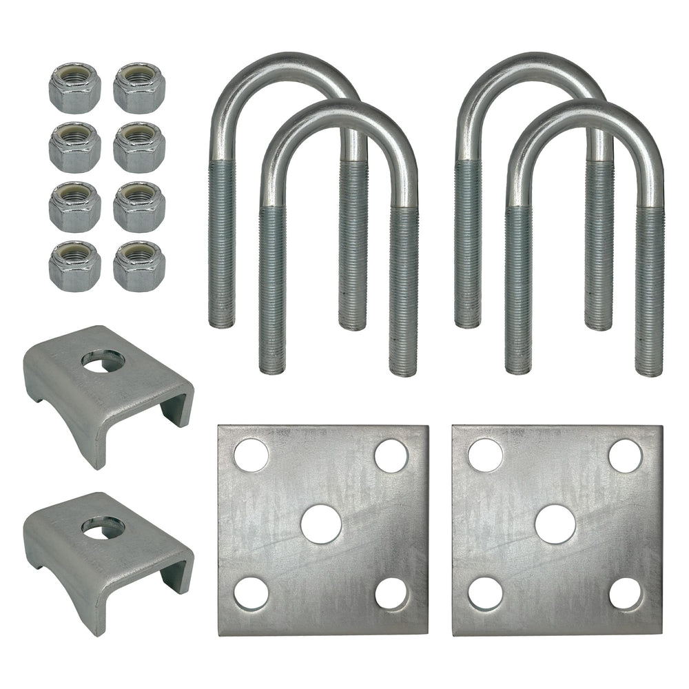 AA U-bolt mounting kit for 1-3/4in axle with 2200 lb rating