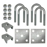 AA U-bolt mounting kit for 1-3/4in axle with 2200 lb rating