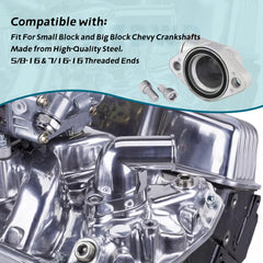 AAAWZDWD polished aluminum water neck assembly for Chevy engines