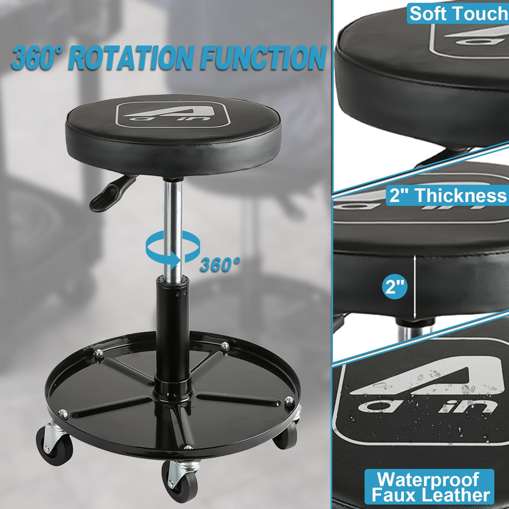A A IN LT2A 300 lb weight capacity supports heavy-duty use.