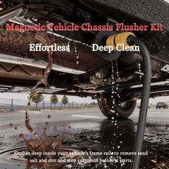 AAKQ 360-degree chassis flush delivers thorough internal rinse for mud and salt.