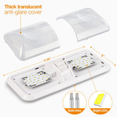 Aaleds two-mode RV light lets you tailor ambience by side.