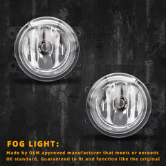 AANAN installation-ready fog lights with plug-and-play design for quick setup.