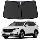 Aatoppus CRV windshield sun shade provides full front coverage for 2023–2026 models.
