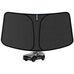 aatoppus CX5 windshield sun shade front view blocks heat and UV rays