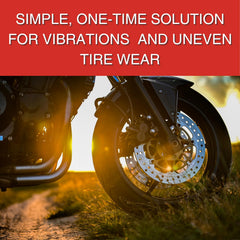 ABC Balancing Beads provide internal balancing with no wheel weights needed.
