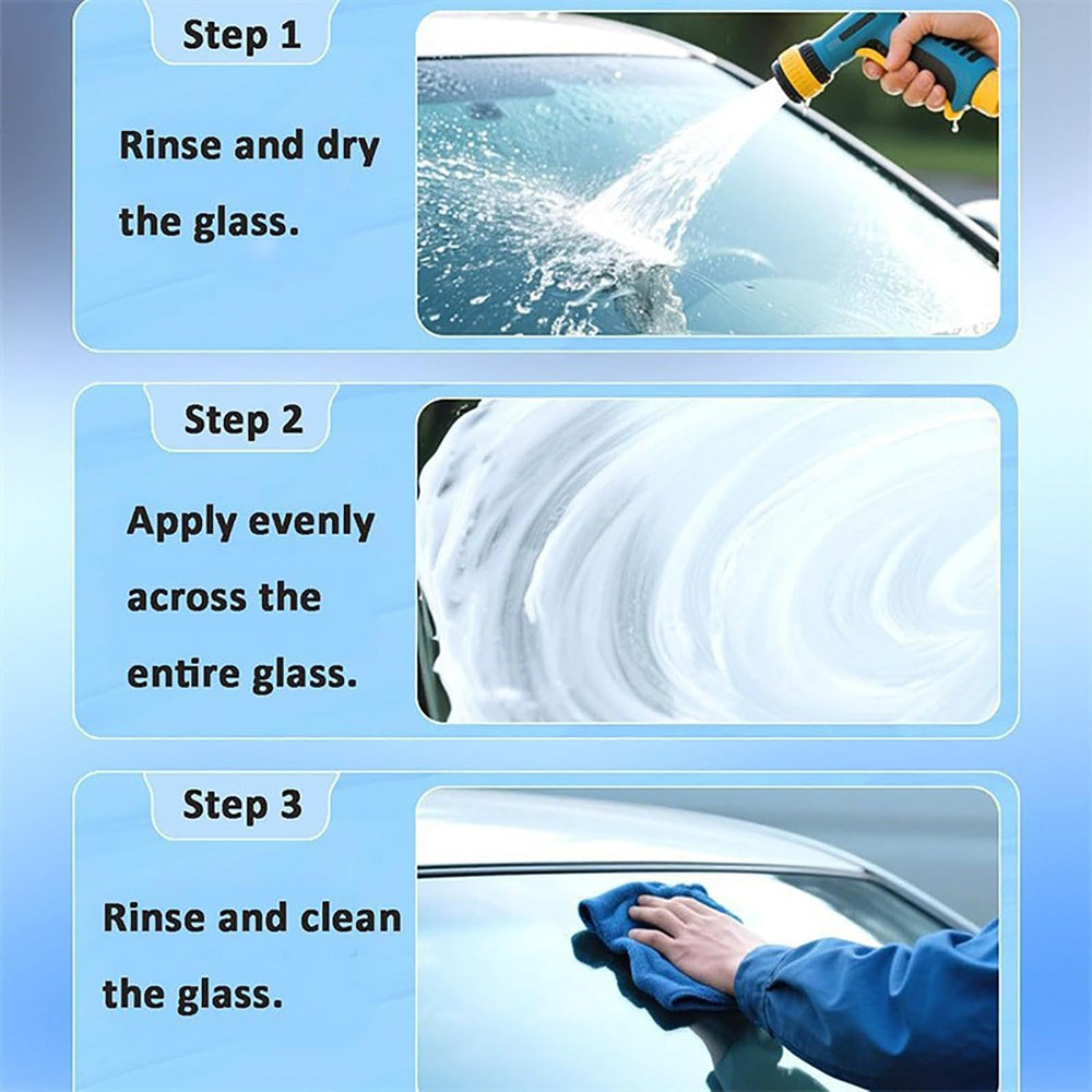 Abeillonecta oil film remover bottle pour for rain-ready windshields