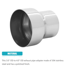 Front view of the polished 304 stainless steel surface resisting heat and corrosion during use.