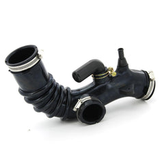 ABIGAIL air intake hose close-up shows durable high-temperature rubber for engine reliability.