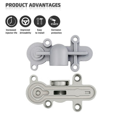ABIGAIL blue spring upgrade with o-rings delivers durable seals during daily driving.