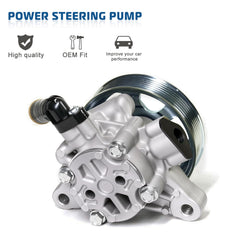 Abigail power steering pump 21-5495 close-up demonstrates OE-style direct replacement.