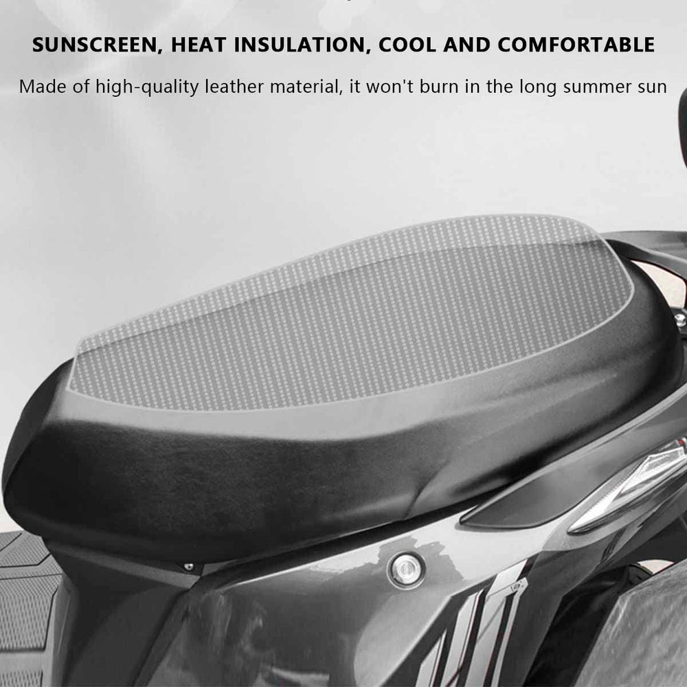 Abizarch seat cover side view black high-stretch style for snug bike fit