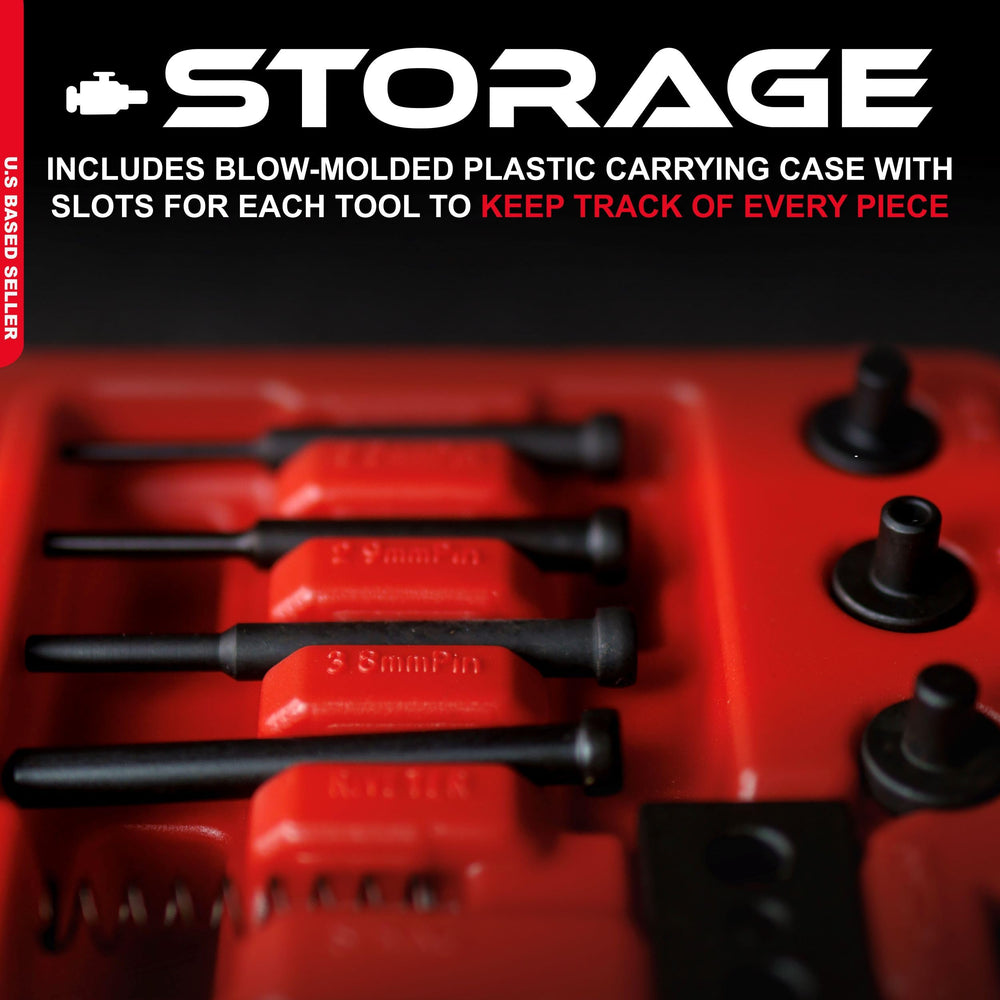 ABN chain breaker tool kit master link punch assists rivet removal and replacement.