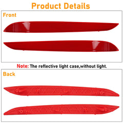 Abodvu red reflector detail provides clear retroreflection at night for Sonata