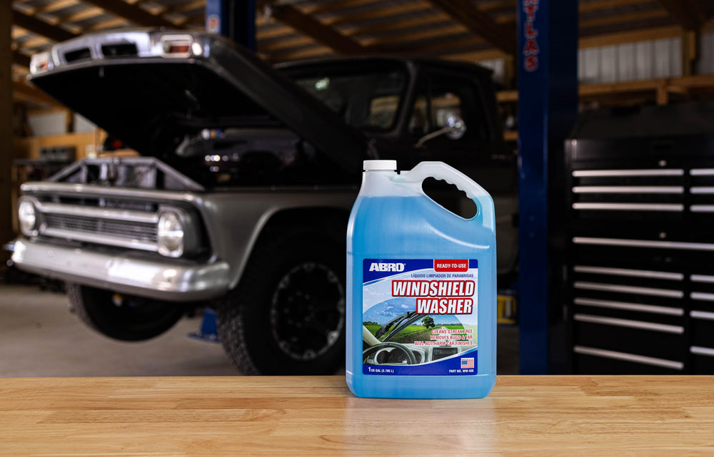 ABRO product packaging indicating large gallon size.