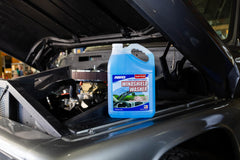 ABRO solution ready-to-use on a surface in action.