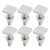 ABSOPRO car roof rack T-shaped slot bolt with M8 thread offers sturdy support for roof boxes.