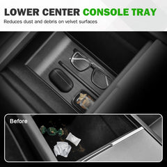 Abystar 9-piece layout shown for organized keys, cards, sunglasses