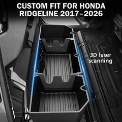 Abystar custom-fit organizer for Ridgeline shows precise fit and easy access.