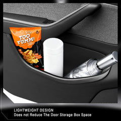 Abystar rear-left door pocket organizer in place, durable and easy to wipe