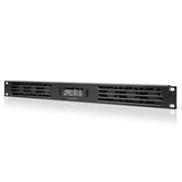 AC Infinity CLOUDPLATE T1 front view shows compact 1U rack design for clean installs.