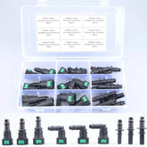 AC PERFORMANCE 24pcs fuel line 90-degree connectors for secure fit and quick install