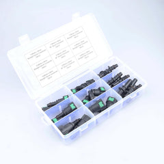 AC PERFORMANCE 24pcs straight connectors for versatile routing and easy repairs