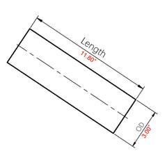AC PERFORMANCE heat- and stress-resistant aluminum pipe for demanding installs.