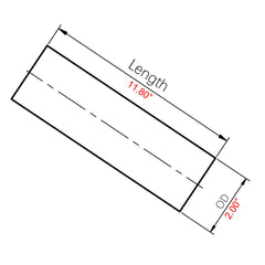 AC PERFORMANCE universal air intake pipe for flexible installation