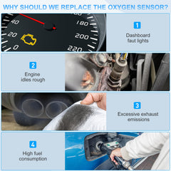 ACAUTO 15717 oxygen sensor 2-pack group shot emphasizes broad vehicle coverage