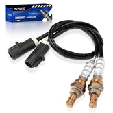 ACAUTO 15717 oxygen sensor front view with OE connectors for precise readings