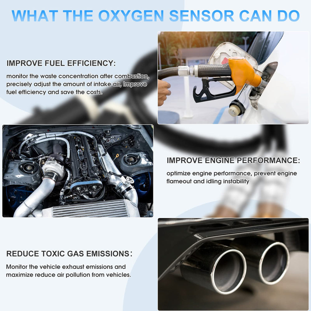 ACAUTO 15717 oxygen sensor material close-up shows platinum and stainless steel construction