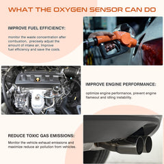 ACAUTO oxygen sensor direct-fit OE connector ready for replacement.