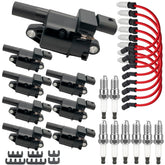 ACCEntry UF414 round ignition coil-pack closeup for reliable ignition performance