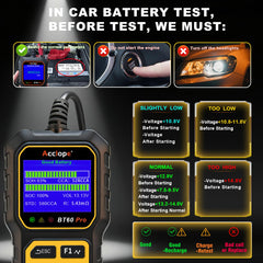 Acclope BT60 PRO cloud report QR scan for instant access to results