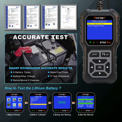 Acclope BT60 PRO portable yellow design for mobile repairs