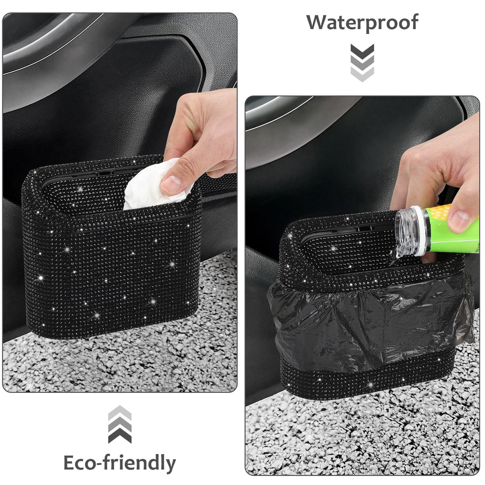 Accmor easy installation hook allows hanging or pocket placement.