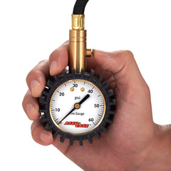Accu-Gage RH60X shows bronze Bourdon tube for stable, precise measurements.