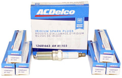 ACDelco 41-103 professional iridium spark plug pack for six-pack convenience and reliable ignition.